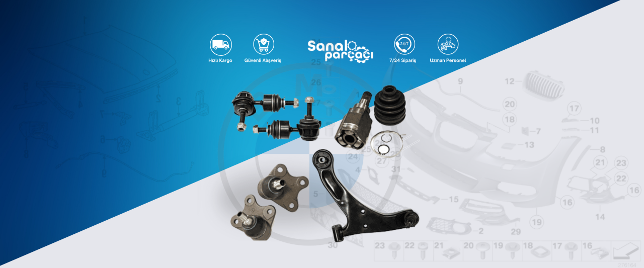 Otomobil Alt Takım Parçaları Nelerdir?