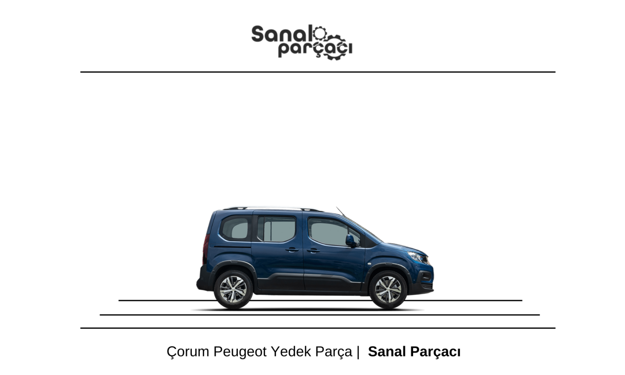 Çorum Peugeot Yedek Parça Gönderimi
