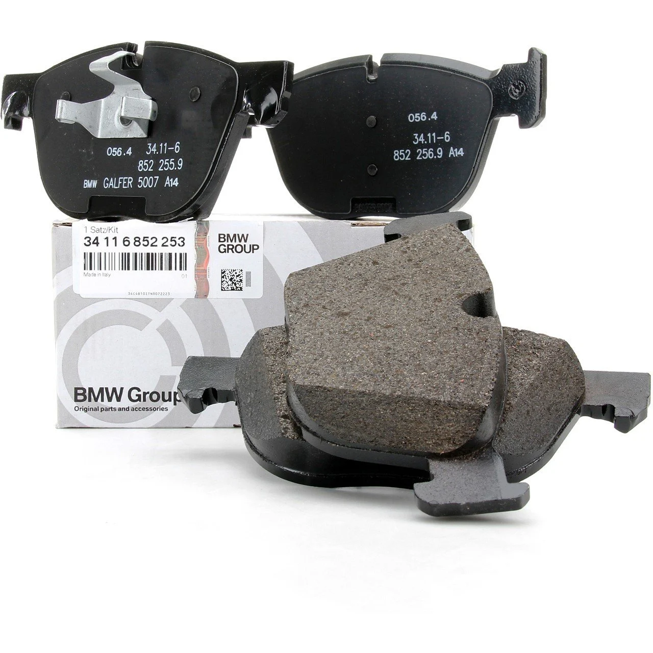 Bmw X5 Seri E70 Kasa Fren Balatası Ön Bmw Orijinal Marka 34116852253