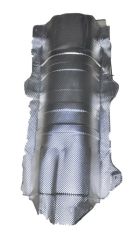 Fiat Fiorino 2010 Sonrası Eksoz Muhafaza Üst Sacı ( Susturucuya Gelen ) Orijinal Opar Marka 51782182