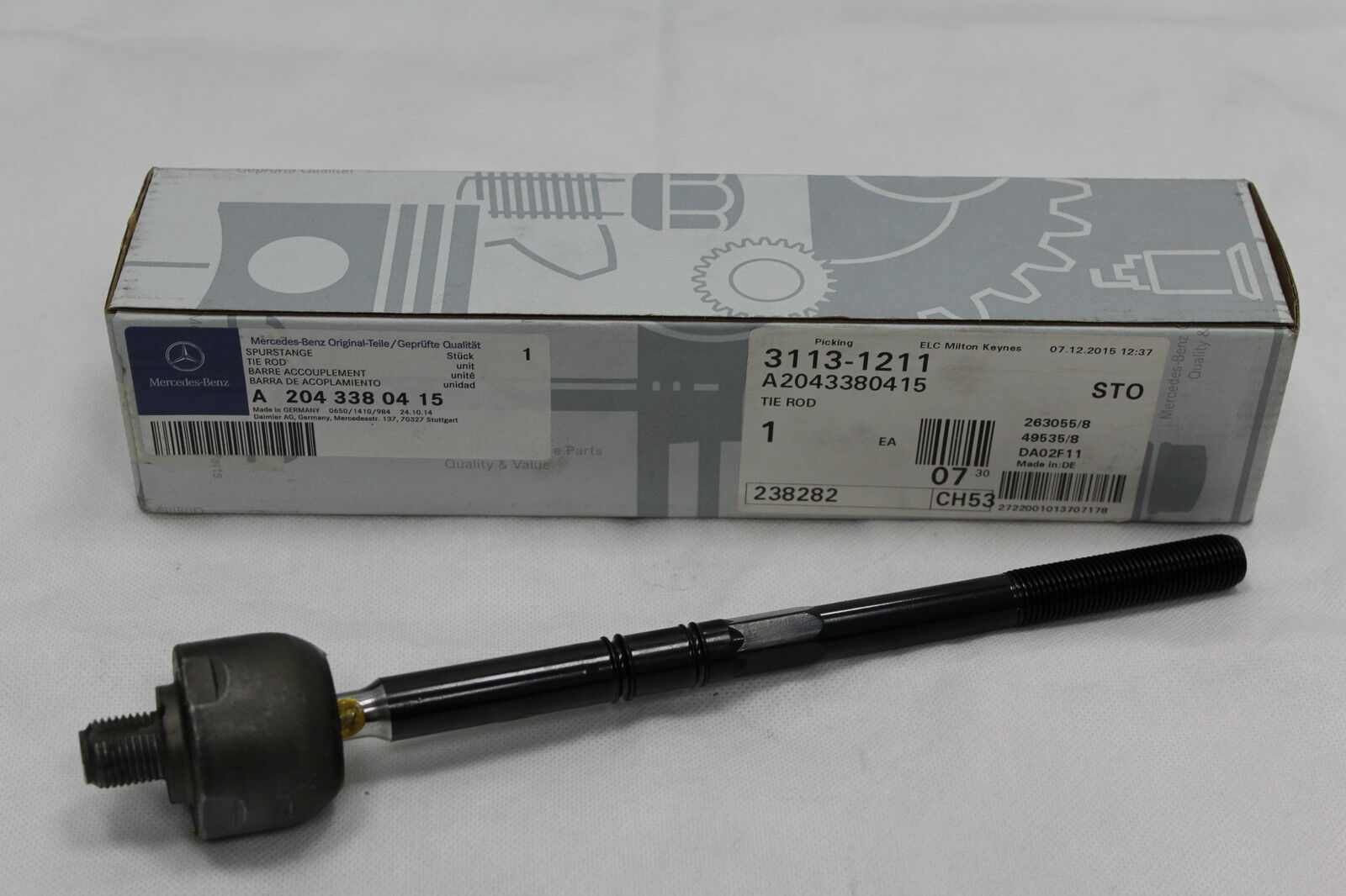 Mercedes E Sınıfı W212 Rot Mili /Kolu Orijinal Mercedes Marka A2043380015