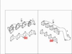 Mercedes W166 Manifold Contası Elring Marka A6111420780