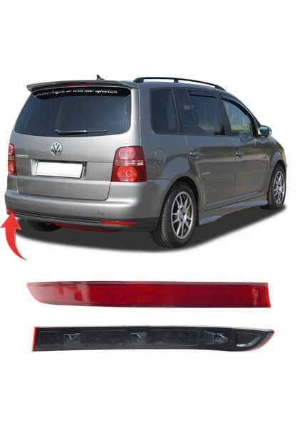Volkswagen Touran 2007-2010 Arası Arka Reflektör Sol İthal Marka 1T0945105A