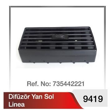 Fiat Linea Ön Sol Havalandırma Izgarası İthal Marka 735442221