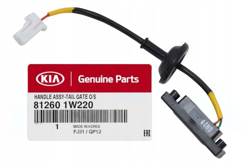 Kia Rio 2012 - 2015 Bagaj Açma Düğmesi Orijinal Mobis 81260-1W220