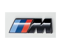 BMW M Yazısı Çamurluk 20 - 54 mm Siyah İthal Marka