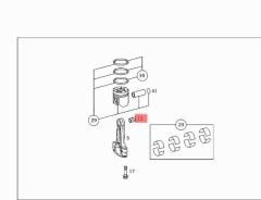 Mercedes W140 Piston Kol Burcu Kolbenschmidt Marka A6110380150
