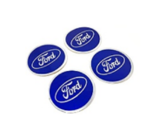 Ford Sticker Jant 4'lü Yapıştırma 60Q Mavi İthal Marka