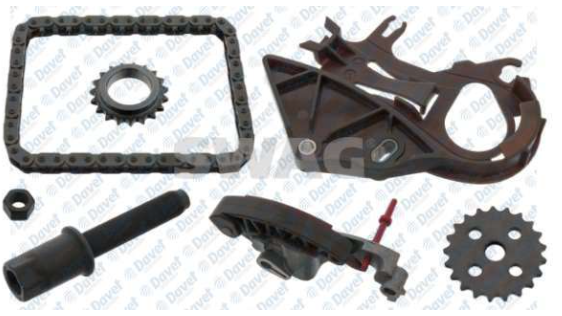 Bmw E46 Kasa 318i N45 Yağ Pompa Zincir Seti Komple Swag Marka 47978 - 11277500502S2