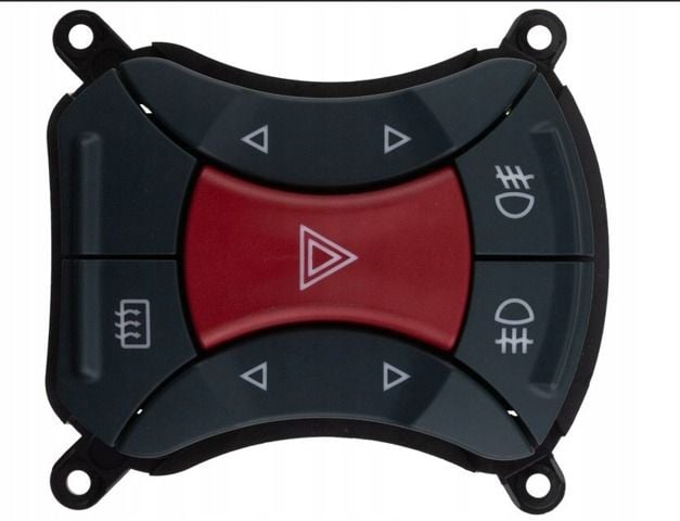 Fiat Doblo 2001 - 2005 Cam Kaldırma Dörtlü ve Sis Far Açma Düğmesi İthal Marka 735297542