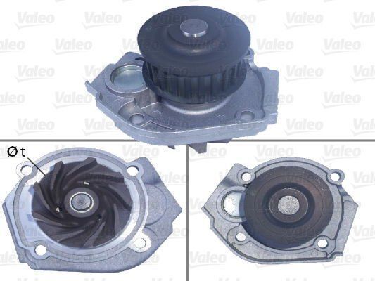 Fiat Punto 1.2 16V Devirdaim Su Pompası VALEO Marka 55221397