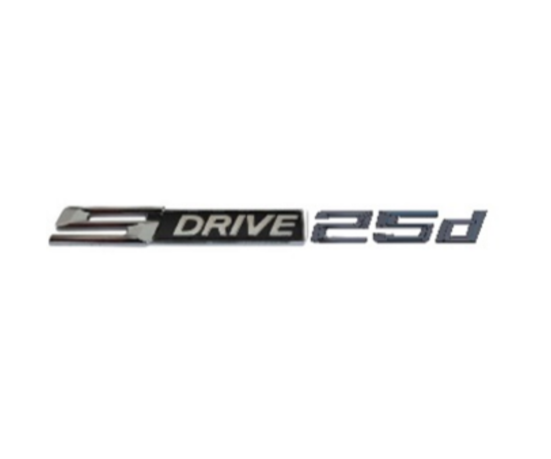 BMW SDrive 25d Yazısı Krom İthal Marka