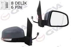 Ford Focus 2008 - 2011 Elektrikli Sinyalli Sağ Ayna Gva Marka 8M5117682YF