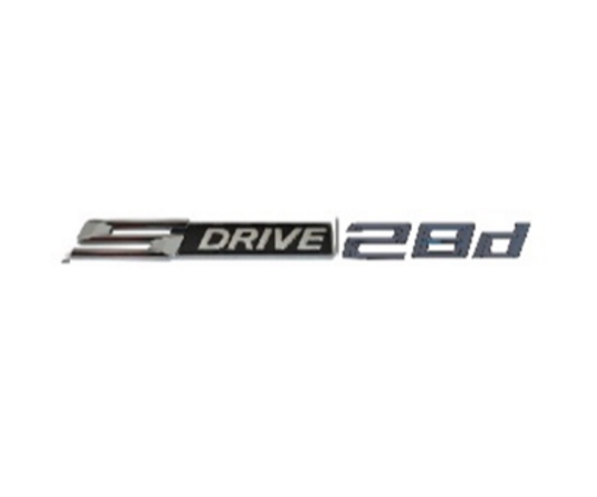 BMW SDrive 28d Yazısı Siyah İthal Marka