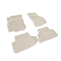 Bmw 3 Seri F30 Kauçuk Paspas Takımı - Bej İthal Marka F30011B