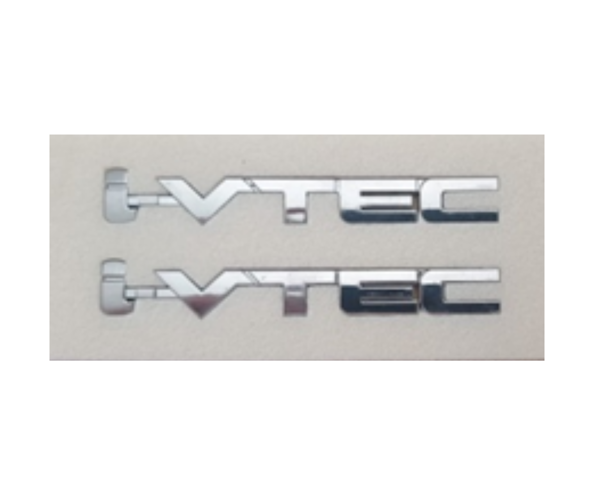 Honda İ-VTEC Yazısı 2'li Çamurluk Krom 2001 - 2006 İthal Marka