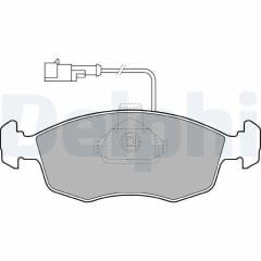 Fiat Doblo 1.3 Multijet Ön Fren Balatası DELPHİ Marka 77362180