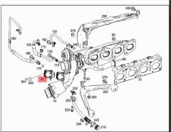 Mercedes Turbo Ventili Orijinal Mercedes Marka A0001531859