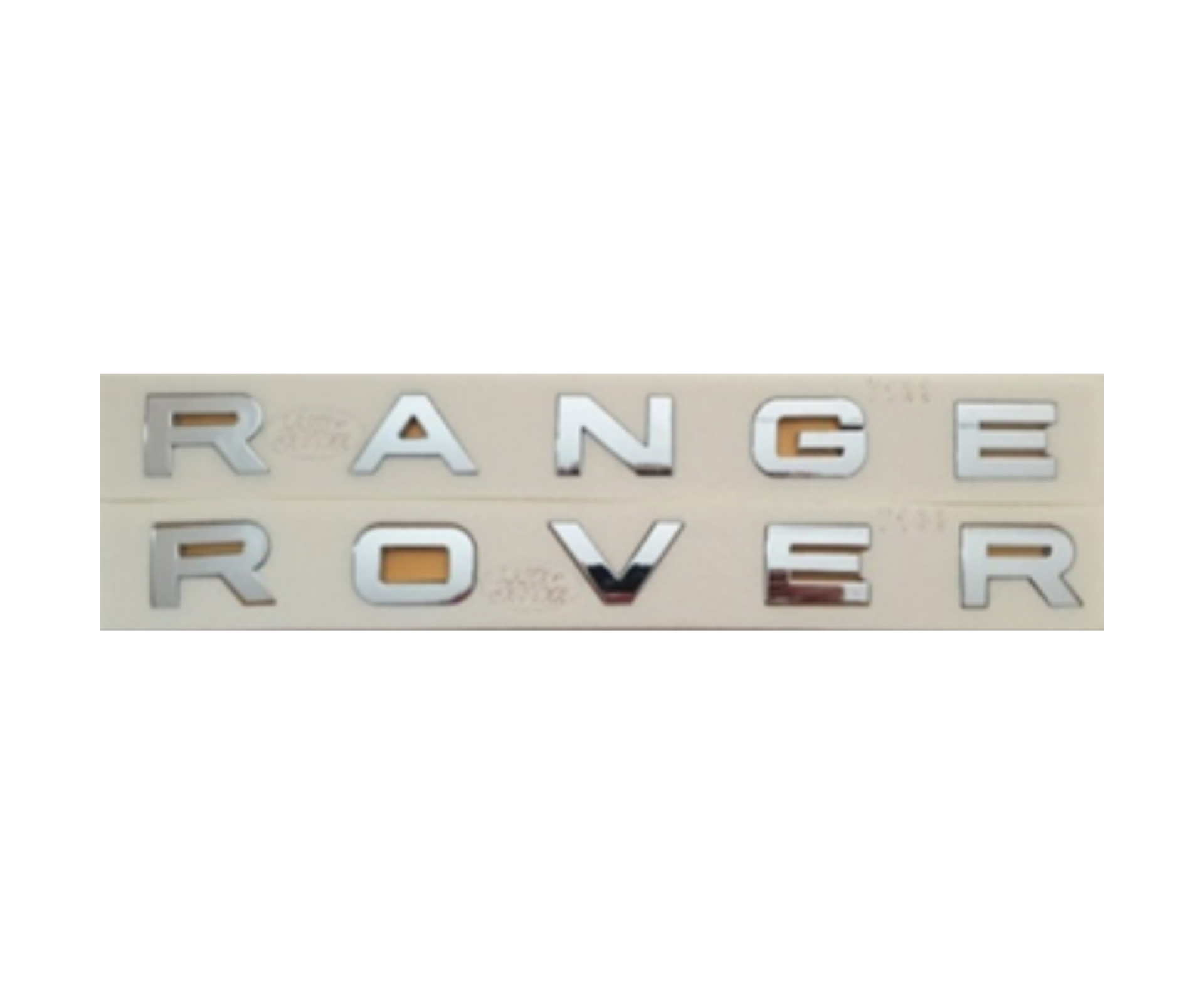 Range Rover Yazısı Krom İthal Marka LR008142