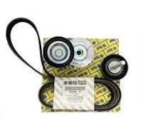 Fiat Linea 2010 Sonrası 1.3 Euro 5 Alternatör Kayış Seti ( Kayış+Rulman+Gergi Kütüğü ) Orjinal Opar  55178434