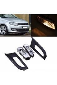 Volkswagen Polo Sağ - Sol Sis Far Çerçeve Takımı İthal Marka 6R0853666D