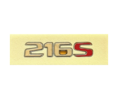 Rover 216S Yazısı Kırmızı İthal Marka