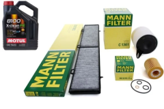 Bmw E87 Kasa 120i Periyodik Bakım Filtre Seti Motul 5W30 CUK8430-HU815-2x-C1370-MOTUL