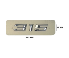 BMW 315 Yazısı Krom İthal Marka