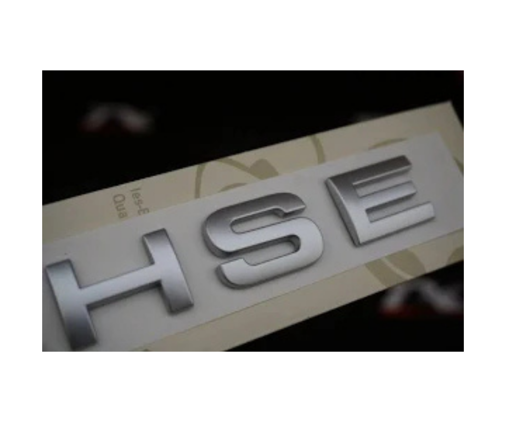 Rover HSE Yazısı Gri İthal Marka