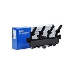 Peugeot 206 1.4 8 Valf Benzinli Ateşleme Bobini Gri Soket Delphi Marka CE20011-12B1