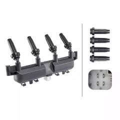 Citroen C3 1.4 8 Valf Benzinli Ateşleme Bobini Gri Soket Ngk Marka 48016