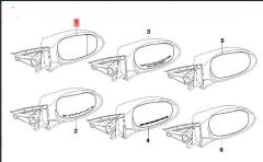 BMW E90 Sol Ayna Camı Ulo Marka 51167252893