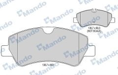 Fiat Doblo 1.4 8V Arka Fren Balatası MANDO Marka 77362453