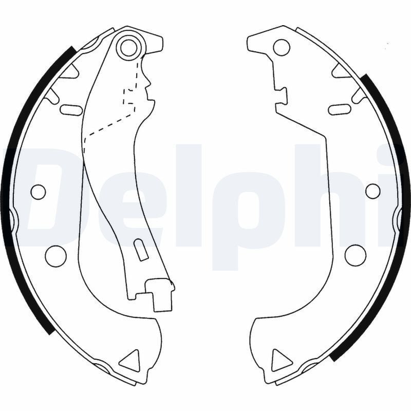 Fiat Bravo 1.6 16V Arka Fren Balatası DELPHİ Marka 77362453