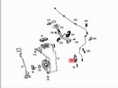 Mercedes W206 Silecek Su Pompası Febi Marka A2058660100