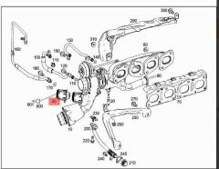 Mercedes W211 Turbo Ventili Spot Marka A0001531859