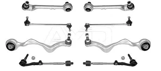 Bmw 1 Serisi E87 Kasa Ön Salıncak Seti (Alt Takım Kit) Ayd Marka 89-13154 - BM-BS116 - BM-BS116