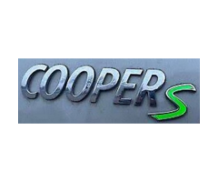 Mini Cooper R57 Cooper S Yazısı Yeşil 4.5cm - 15.55cm İthal Marka 51142465245