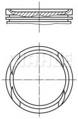 Fiat Brava 1.4 8V Piston + Segman 040 72MM MAHLE Marka 71732628
