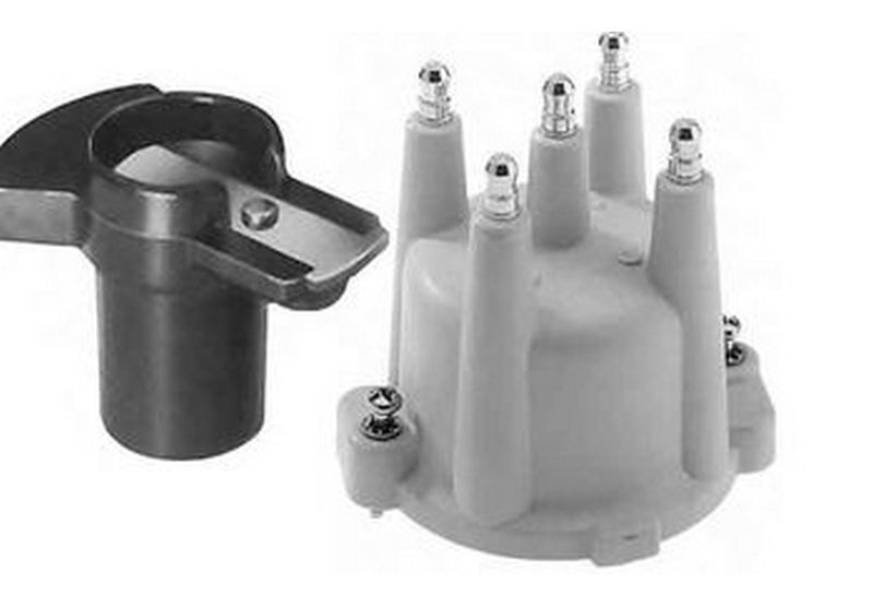 Renault R19 1.4İ E7J Distribütör Kapağı + Tevzi Makarası TPart Marka 7701034946 - 7701204070