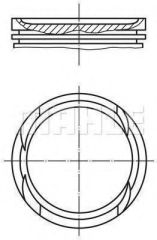 Fiat Marea 1.4 8V Piston + Segman 040 72MM MAHLE Marka 71732628