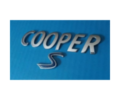 Mini Cooper R61 Cooper S Yazısı Mavi 4.5cm - 15.55cm İthal Marka 51142465245