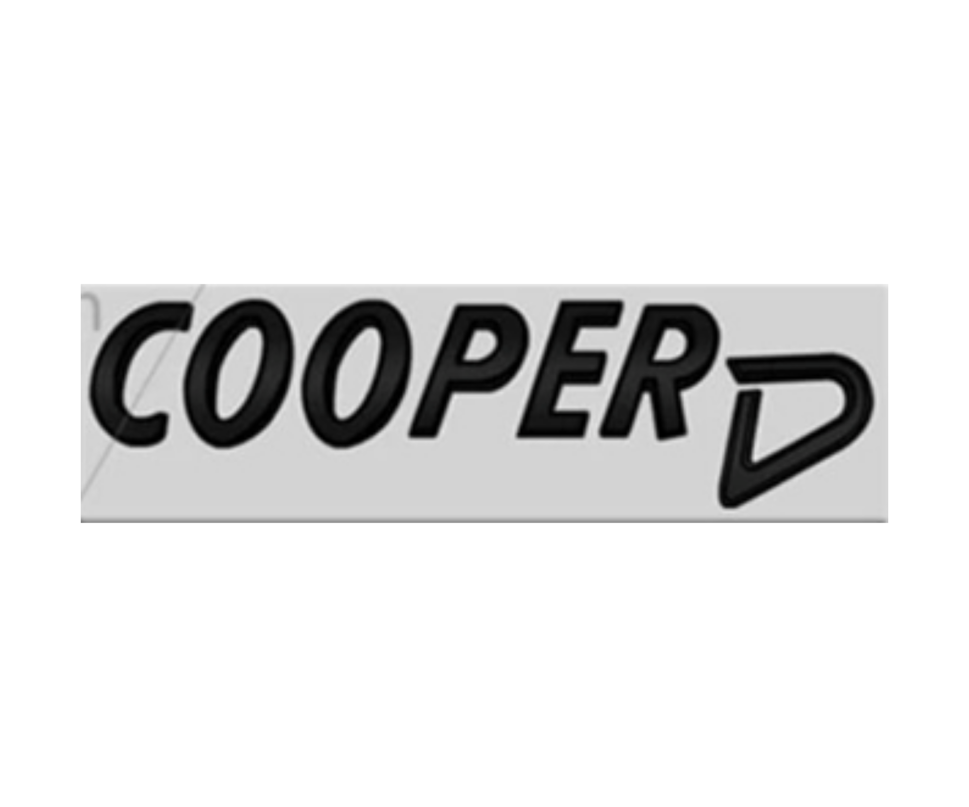 Mini Cooper F60 Cooper D Yazısı Siyah İthal Marka 51142754747-51142465248