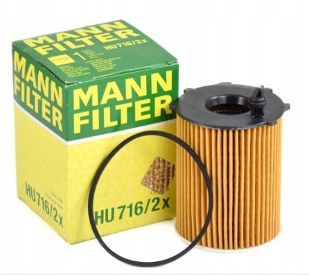 Citroen C2 1.4 Hdi Dizel Yağ Filtresi Mann Marka HU716-2X
