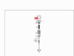 Mercedes W177 Subap Fincanı Trucktec Marka A1040501225