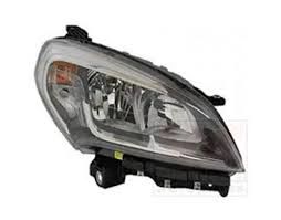 Fiat Doblo 2015 Sonrası Sağ Far ( Krom Çerçeveli ) Orijinal Opar 52109256