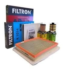 Opel Astra H Filtron 1.3 Dizel Periyodik Bakım Filtre Seti Yağ Filtresi Tırnaklı Filtron Marka 55197218 - 6808606 - 95599700 - 5834281