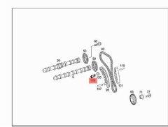 Mercedes W204 Zincir Gergisi Laso Marka A6510500800