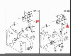 Mercedes W202 Su Depo Şamandırası  Spk Marka A2205450024