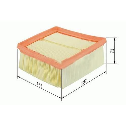 Ford B-Max 2012-2016 Hava Filtresi Orijinal Ford Otosan Marka AMET769601AA